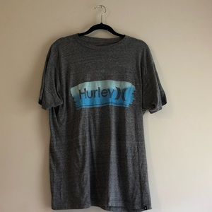 Hurley Men’s Gray T-shirt Size Large ⚫️
